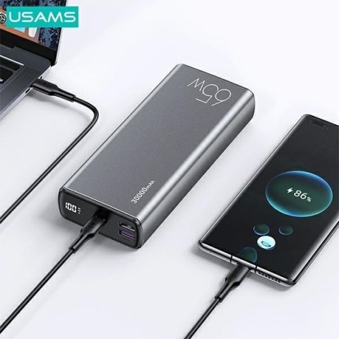 Powerbank 30000mAh 65W PB59 2xUSB+USB-C Fast Charge + kabel USB-CUSB-C Powerbank 30000mAh 65W PB59 2xUSB+USB-C Fast Charge + kabel USB-CUSB-C