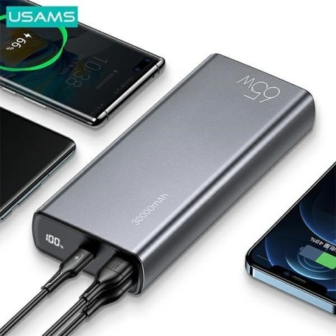 Powerbank 30000mAh 65W PB59 2xUSB+USB-C Fast Charge + kabel USB-CUSB-C Powerbank 30000mAh 65W PB59 2xUSB+USB-C Fast Charge + kabel USB-CUSB-C
