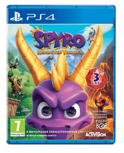 Gra PlayStation 4 Spyro Trylogia Gra PlayStation 4 Spyro Trylogia