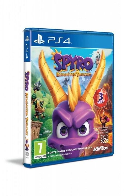 Gra PlayStation 4 Spyro Trylogia Gra PlayStation 4 Spyro Trylogia