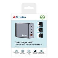 Ładowarka GNC-200 32204 GaN 200W, PD 3.0, QC 3.0, 3x USB-C, 1x USB-A, UE/UK