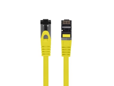 Patchcord kat.8.1 S/FTP LSZH CU 1.5m żółty fluke passed