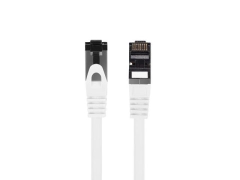 Patchcord kat.8.1 S/FTP LSZH CU 5m biały fluke passed