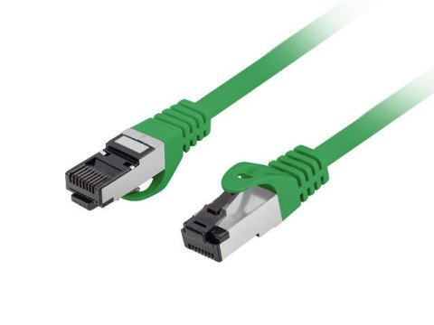 Patchcord kat.8.1 S/FTP LSZH CU 5m zielony fluke passed