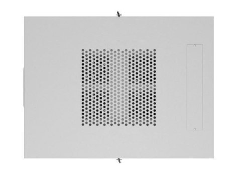Szafa stojąca rack 19'' 42U 600x800 szara drzwi szklane flack pack