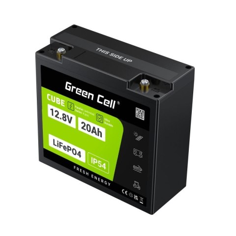 Akumulator CUBE LiFePO4 20Ah 12V/12.8V 256Wh