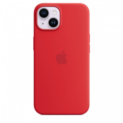 Etui silikonowe z MagSafe do iPhonea 14 - (PRODUCT)RED Etui silikonowe z MagSafe do iPhonea 14 - (PRODUCT)RED