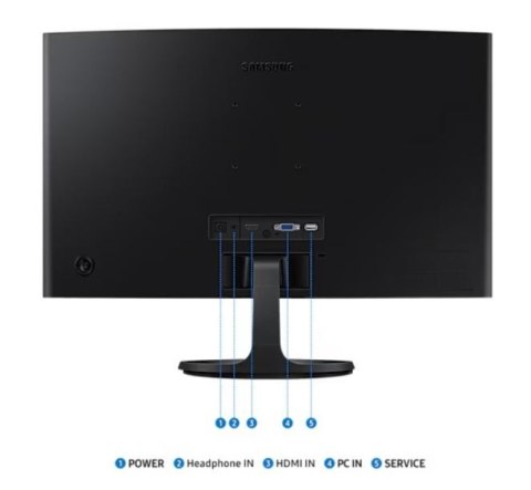 Monitor 24 cale S36GD VA 1920x1080 FHD 16:9 1xD-sub 1xHDMI 4 ms 100Hz zakrzywiony 1800R 2Yd2d (LS24D360GAUXEN) Monitor 24 cale S36GD VA 1920x1080 FHD 16:9 1xD-sub 1xHDMI 4 ms 100Hz zakrzywiony 1800R 2Yd2d (LS24D360GAUXEN)