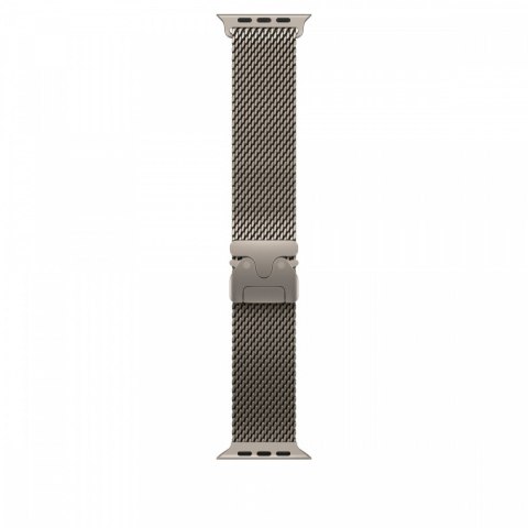 Bransoleta mediolańska z tytanu w kolorze naturalnym do koperty 49 mm - rozmiar L Bransoleta mediolańska z tytanu w kolorze naturalnym do koperty 49 mm - rozmiar L