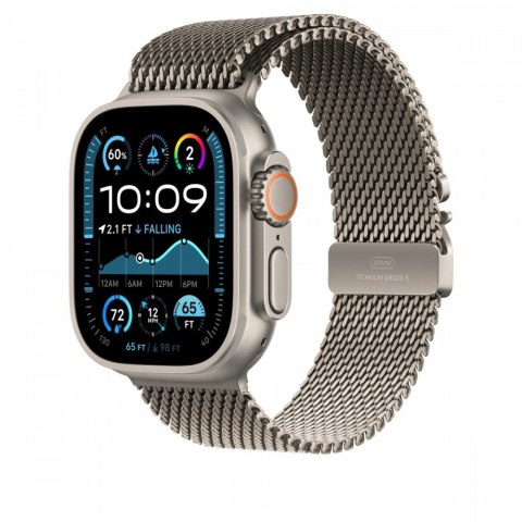 Bransoleta mediolańska z tytanu w kolorze naturalnym do koperty 49 mm - rozmiar L Bransoleta mediolańska z tytanu w kolorze naturalnym do koperty 49 mm - rozmiar L