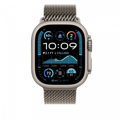 Bransoleta mediolańska z tytanu w kolorze naturalnym do koperty 49 mm - rozmiar L Bransoleta mediolańska z tytanu w kolorze naturalnym do koperty 49 mm - rozmiar L
