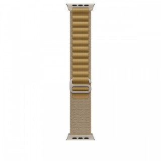 Opaska Alpine w kolorze beżu do koperty 49 mm - rozmiar S - elementy z tytanu w kolorze naturalnym