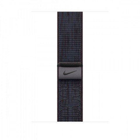 Opaska sportowa Nike w kolorze czarnym/niebieskim do koperty 46 mm Opaska sportowa Nike w kolorze czarnym/niebieskim do koperty 46 mm