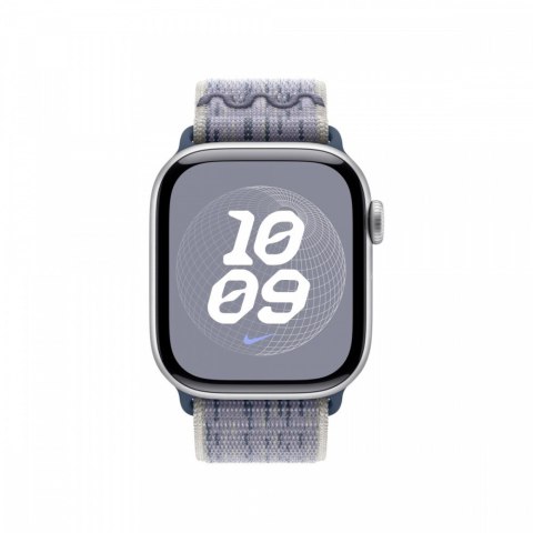 Opaska sportowa Nike w kolorze szarym/niebieskim do koperty 42 mm