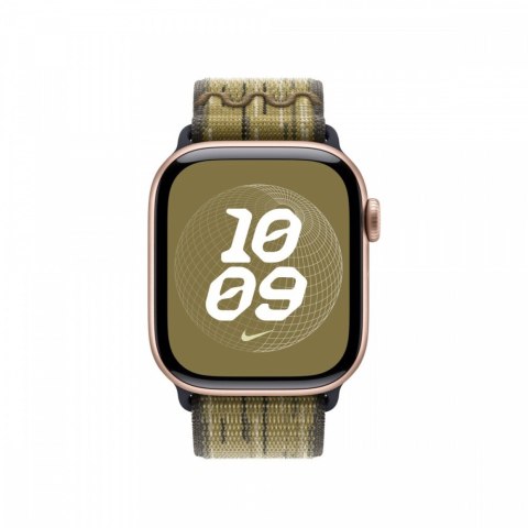 Opaska sportowa Nike w kolorze zielonym/szarym do koperty 42 mm