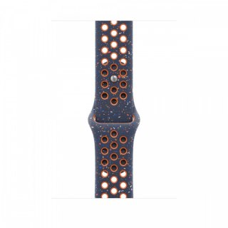 Pasek sportowy Nike w kolorze błękitnego płomienia do koperty 46 mm - rozmiar S/M