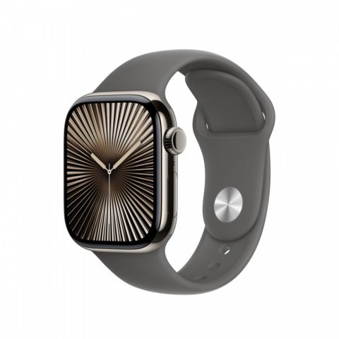 Pasek sportowy w kolorze górskiej szarości do koperty 42 mm - rozmiar S/M Pasek sportowy w kolorze górskiej szarości do koperty 42 mm - rozmiar S/M
