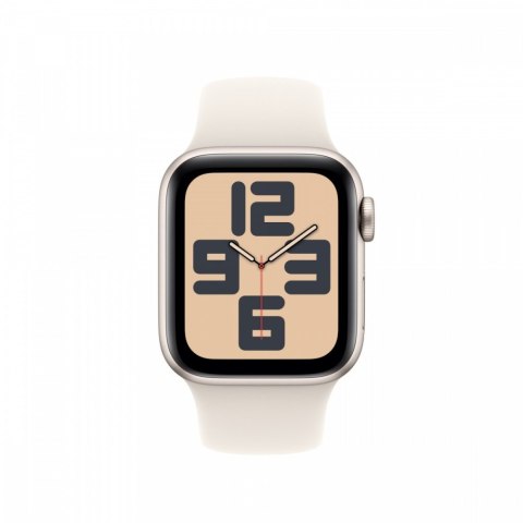 Pasek sportowy w kolorze księżycowej poświaty do koperty 40 mm - rozmiar S/M Pasek sportowy w kolorze księżycowej poświaty do koperty 40 mm - rozmiar S/M