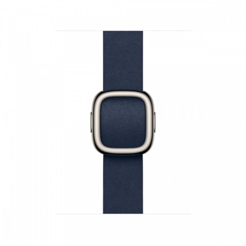 Pasek w kolorze głębinowego błękitu z klamrą nowoczesną do koperty 42 mm - rozmiar L Pasek w kolorze głębinowego błękitu z klamrą nowoczesną do koperty 42 mm - rozmiar L