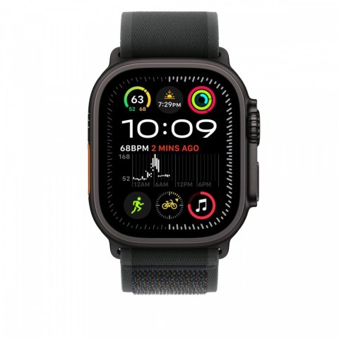 Opaska Trail w kolorze czarnym do koperty 49 mm - rozmiar S/M - elementy z tytanu w kolorze czarnym Opaska Trail w kolorze czarnym do koperty 49 mm - rozmiar S/M - elementy z tytanu w kolorze czarnym