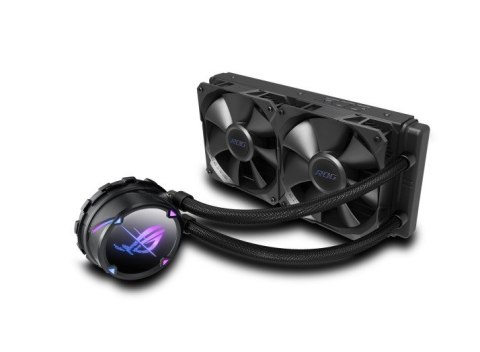 System chłodzenia ROG Strix LC II 240 LCD/2x120mm/AURA Sync/Czarny System chłodzenia ROG Strix LC II 240 LCD/2x120mm/AURA Sync/Czarny