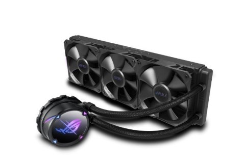 System chłodzenia ROG Strix LC II 360 LCD/3x120mm/AURA/Czarny System chłodzenia ROG Strix LC II 360 LCD/3x120mm/AURA/Czarny
