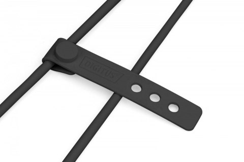 Kabel połączeniowy silikonowy USB-A - USB-C, USB 2.0 60W, 2m Czarny