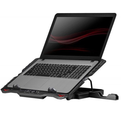Podstawka chłodząca NS-508 2W 2XUSB podświetlenie Podstawka chłodząca NS-508 2W 2XUSB podświetlenie