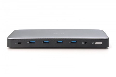 Stacja dokująca USB Typ C 13-portów 3x HDMI 2x DisplayPort 4K/60Hz DC-Jack 150W
