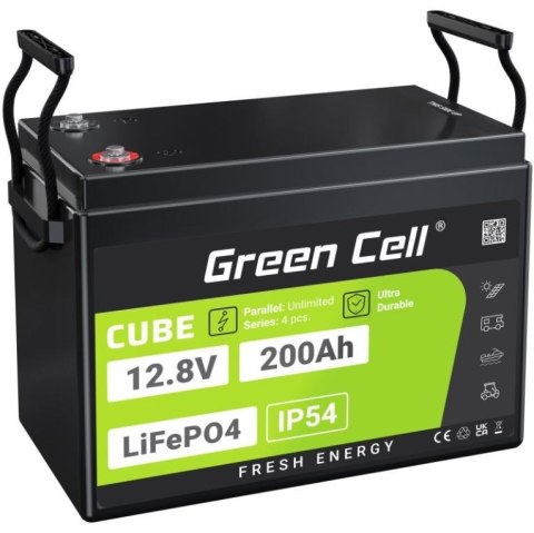 Akumulator LiFePO4 200Ah 12V/12.8V 2560Wh Akumulator LiFePO4 200Ah 12V/12.8V 2560Wh