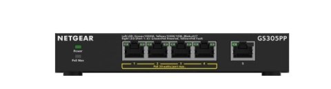 Przełącznik niezarządzalny GS305PP-300EUS 5PT POE/POE+ GIGE