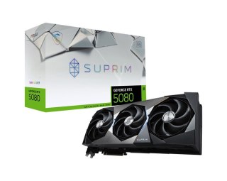 Karta graficzna GeForce RTX 5080 SUPRIM SOC 16G GDDR7 256bit 3DP/HDMI