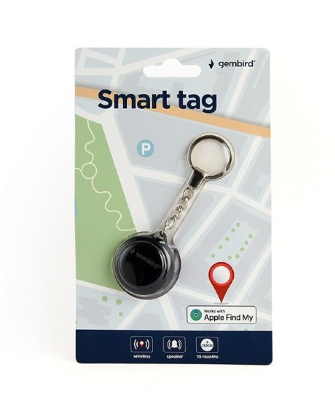 Lokalizator GPS Smart Tag czarny Lokalizator GPS Smart Tag czarny