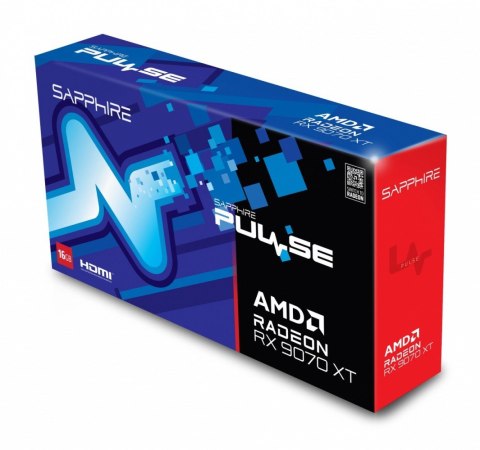 Karta graficzna Radeon RX 9070 XT PULSE 16GB GDDR6 256bit 2DP/2HDMI