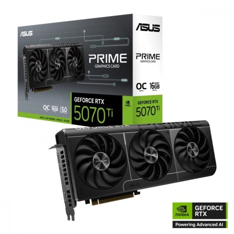 Karta graficzna GeForce RTX 5070 TI PRIME OC 16G B GDDR7 256bit DP/HDMI
