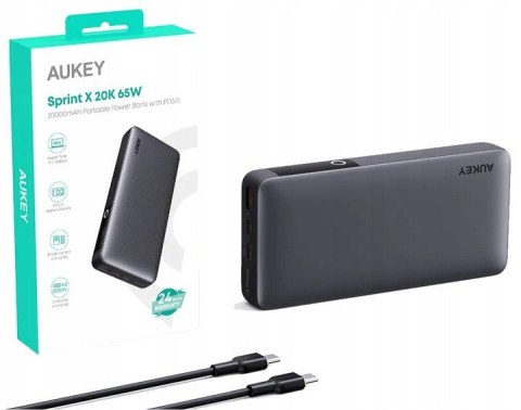 PB-Y43 Power Bank 20000mAh 65W 3xUSB PD 3.0 QC 3.0 LED PPS PB-Y43 Power Bank 20000mAh 65W 3xUSB PD 3.0 QC 3.0 LED PPS