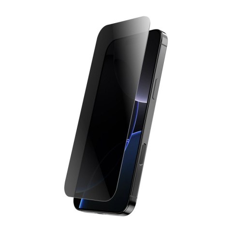 Privacy 3D Armour Glass - Hartowane szkło prywatyzujące iPhone 16e / iPhone 14 / iPhone 13 / iPhone 13 Pro
