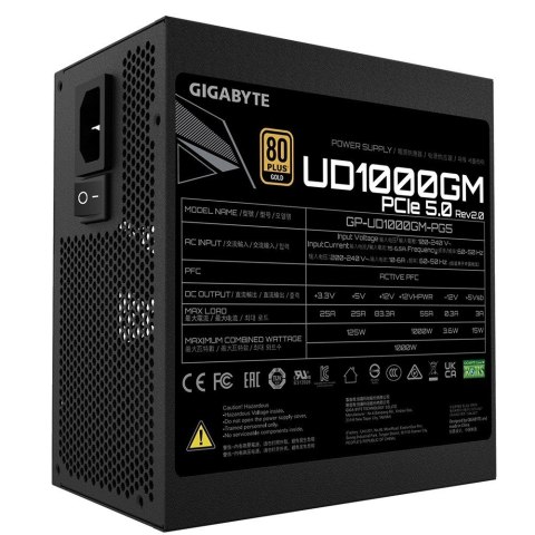 Zasilacz UD1000GM PG5 1000W 80PLUS GOLD ATX Zasilacz UD1000GM PG5 1000W 80PLUS GOLD ATX