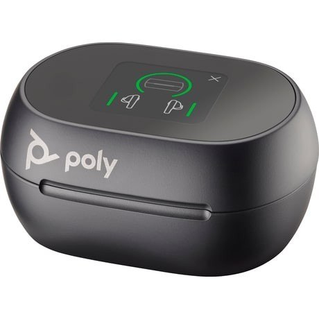 Etui czarne do ładowania z ekranem dotykowym Voyager Free 60+ UC do adaptera BT700 USB-C 8L647AA