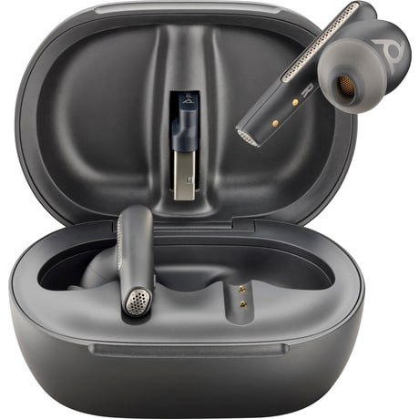 Etui czarne do ładowania z ekranem dotykowym Voyager Free 60+ UC do adaptera BT700 USB-C 8L647AA
