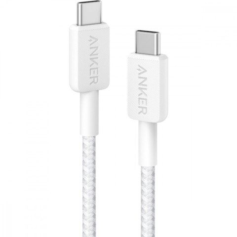 Kabel 322 USB-C do USB-C oplot 0.9m biały