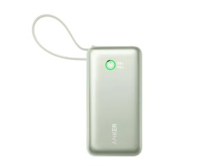 Powerbank 545 NANO 30W 10000mAh z wbudowanym kablem USB-C, zielony