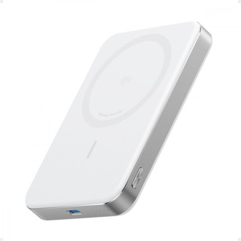 Powerbank indukcyjny MagGo 10000mAh biały Powerbank indukcyjny MagGo 10000mAh biały