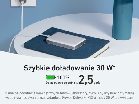 Powerbank indukcyjny MagGo 10000mAh biały Powerbank indukcyjny MagGo 10000mAh biały