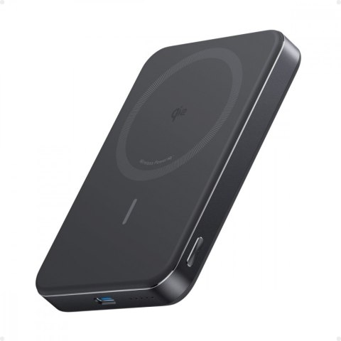 Powerbank indukcyjny MagGo 10000mAh czarny Powerbank indukcyjny MagGo 10000mAh czarny