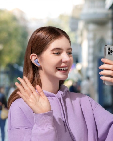 Słuchawki bezprzewodowe Soundcore P40i Bluetooth fioletowe