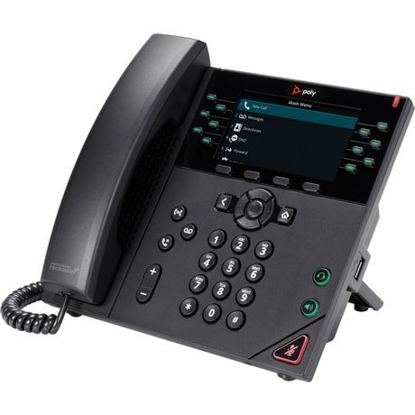 Telefon IP 12-liniowy VVX 450 z obsługą zasilania PoE 8B1L7AA#AC3 Telefon IP 12-liniowy VVX 450 z obsługą zasilania PoE 8B1L7AA#AC3