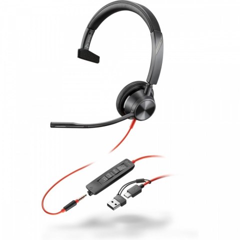 Zestaw słuchawkowy Blackwire 3315 USB-C HS + 3.5mmP +USB-C/A 8X217AA Zestaw słuchawkowy Blackwire 3315 USB-C HS + 3.5mmP +USB-C/A 8X217AA