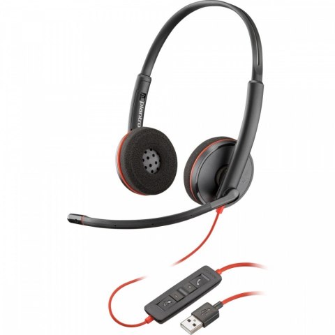 Zestaw słuchawkowy Blackwire C3220 UC USB-A 7S4L0AA Zestaw słuchawkowy Blackwire C3220 UC USB-A 7S4L0AA