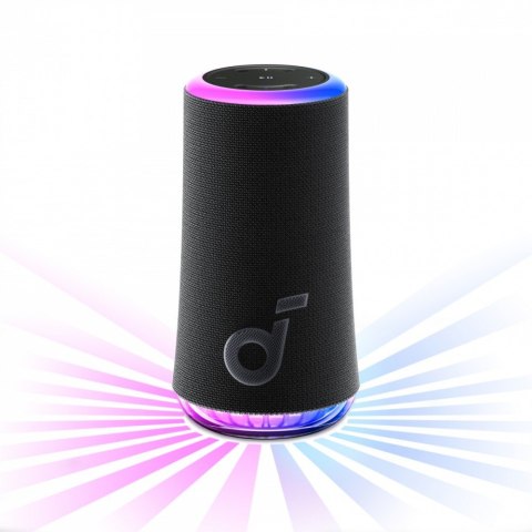 Głośnik Soundcore Glow RGB USB-C Bluetooth czarny Głośnik Soundcore Glow RGB USB-C Bluetooth czarny